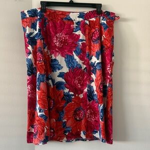 Talbots Floral Print Women's Skirt